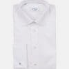 Hvid dobbeltmanchet contemporary fit skjorte fra Eton