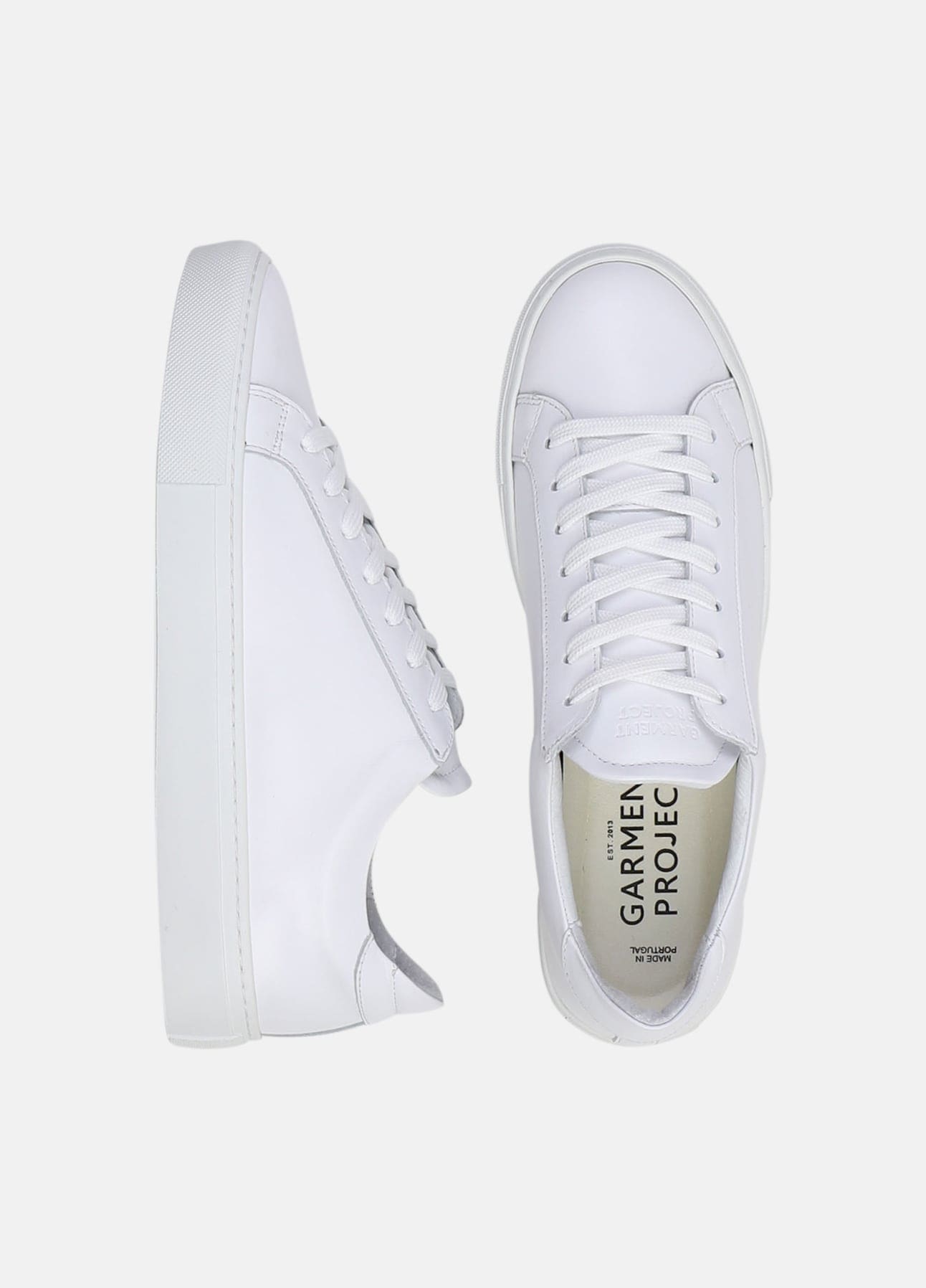 Hvide Type sneakers fra Garment Project