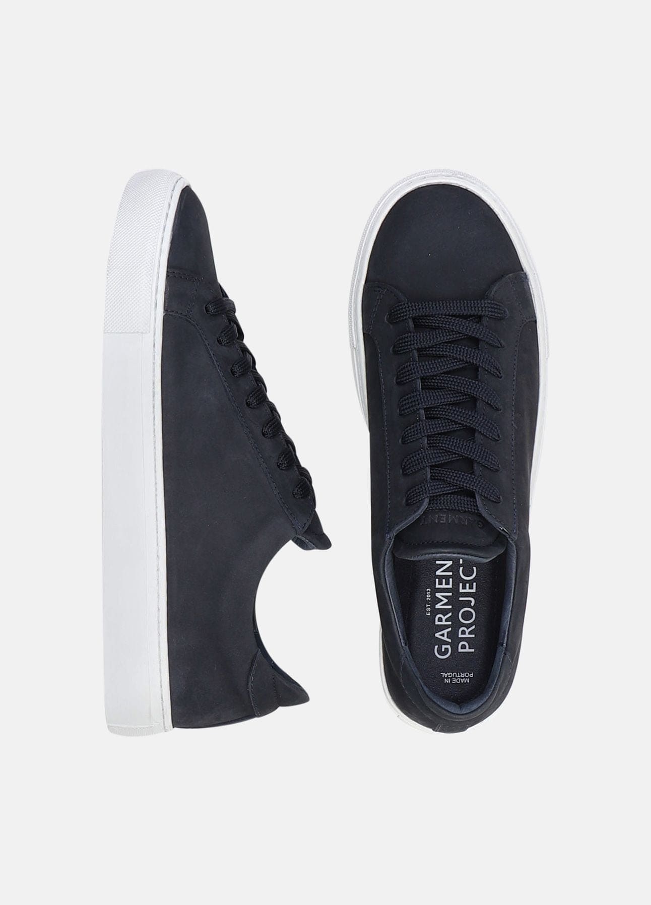 Navy Type sneakers fra Garment Project