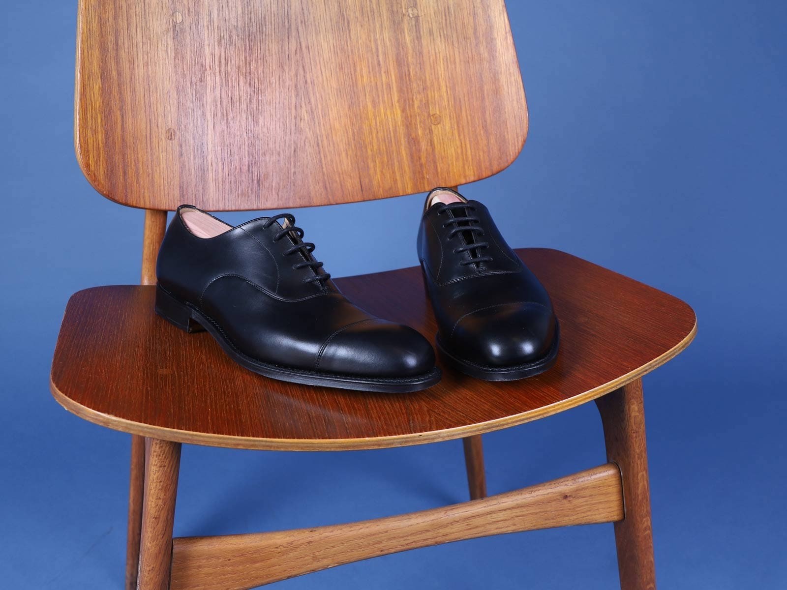 skoene til gommen sorte skindsko