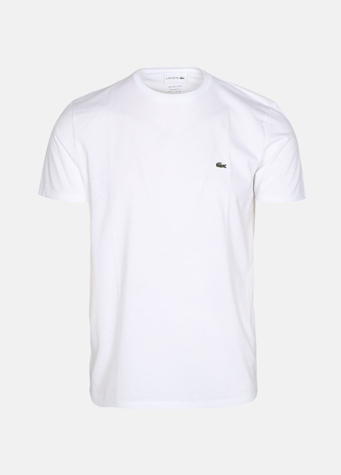 hvid t-shirt fra lacoste